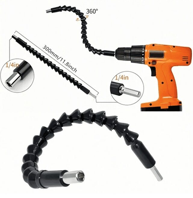 Set 2 Extensii Flexibile Pentru Bormașină 4 1 3